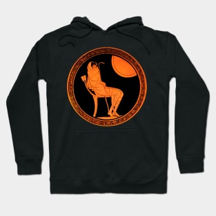 Achilles Mourning Attic kylix Hoodie